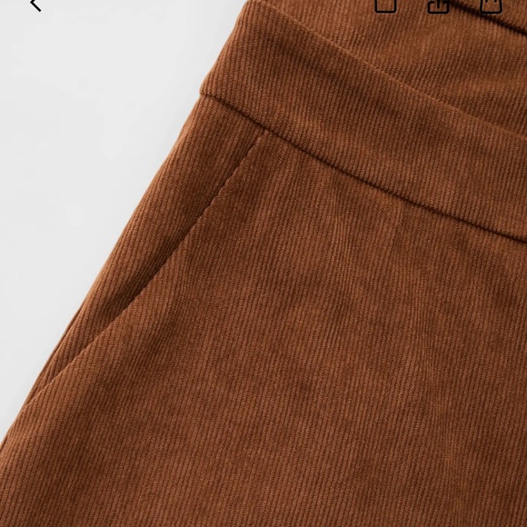 CIDER ***
Corduroy Scoop Neckline Solid Button Pocket Jumpsuit - Picture 5 of 11